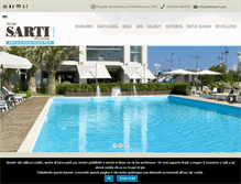 Tablet Screenshot of hotelsarti.com